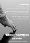 Poster of the First Usability Engineering Conference.
