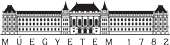 Logo of the Budapest University of Technology and Economics.